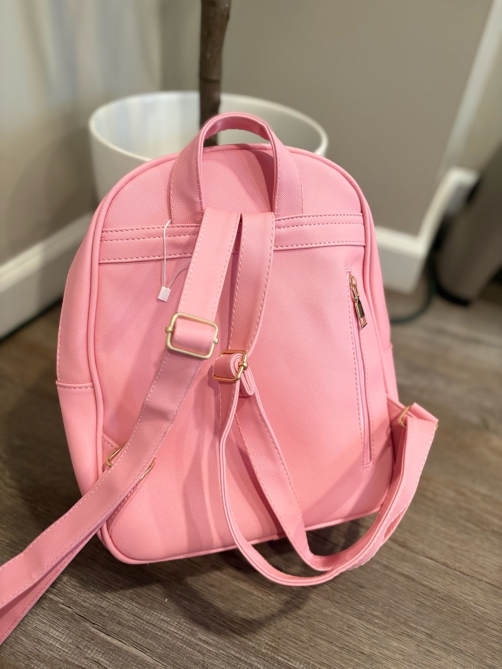 Pink Bow Accent Mini Backpack - Picture 4 of 7